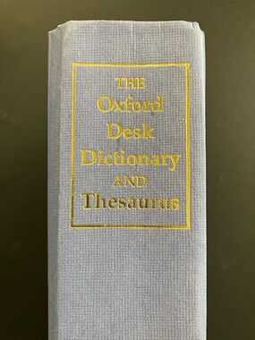 Oxford Dictionary and Thesaurus Scrapbook Junk Journal Supply Ephemera Pages
